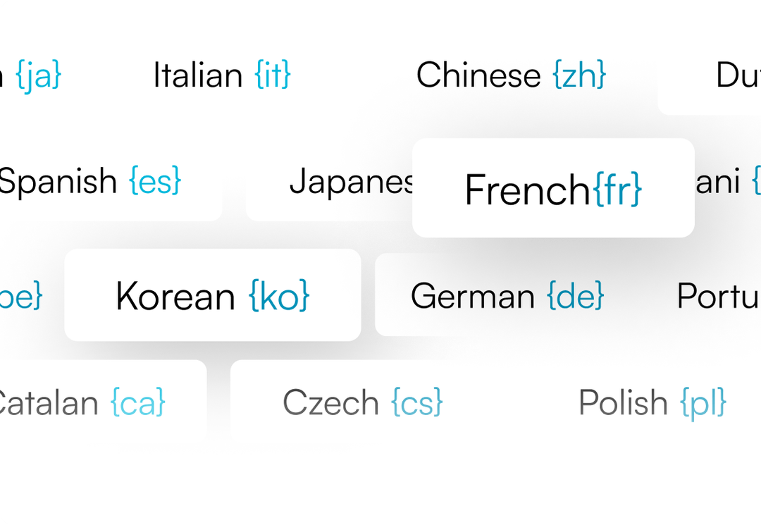Over 80 Languages