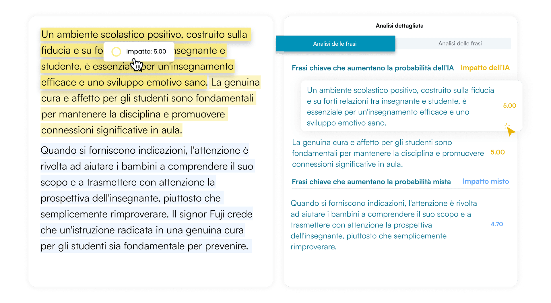 Isgen Sentence Analysis