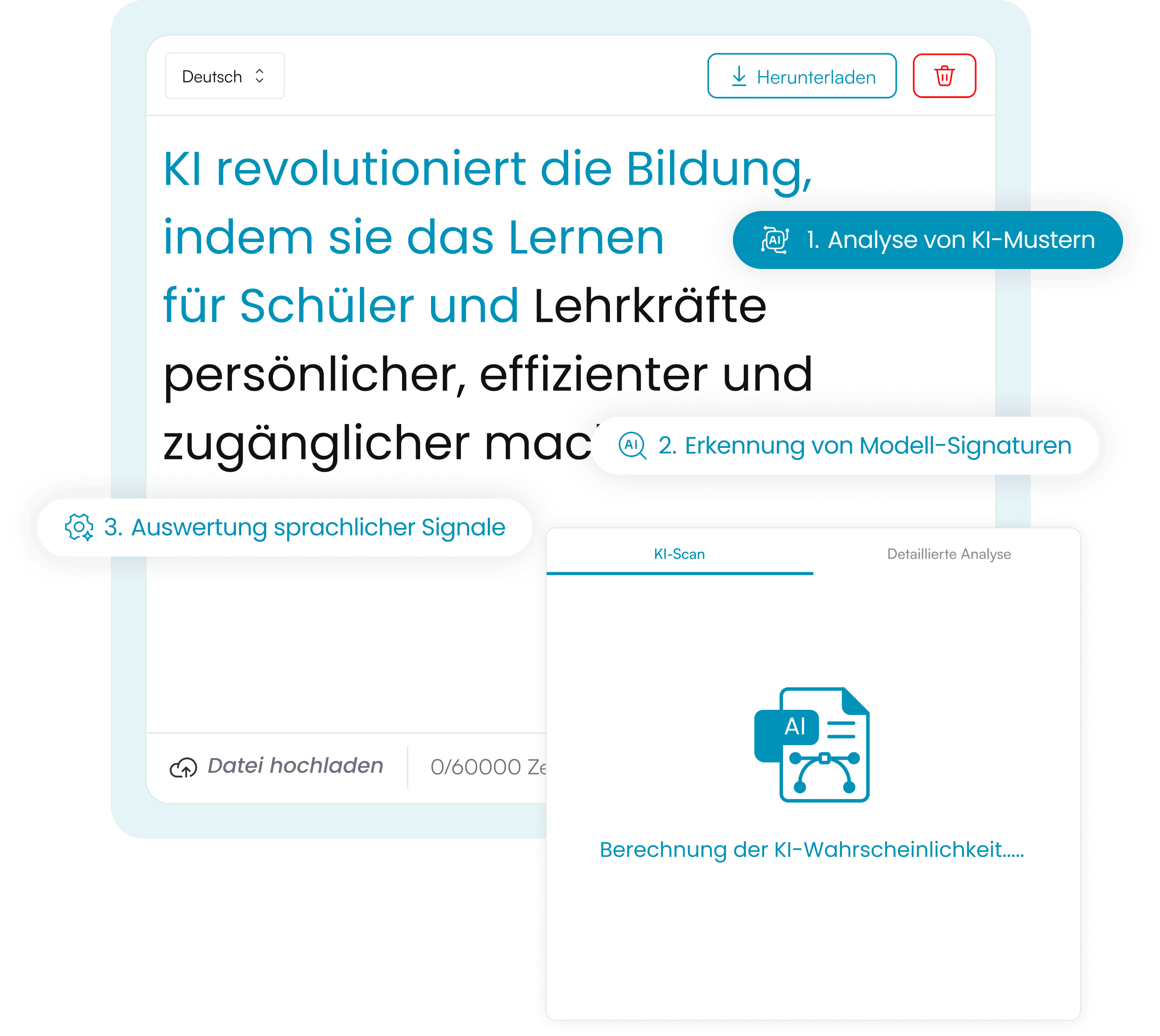 2. Nach KI-Inhalten suchen