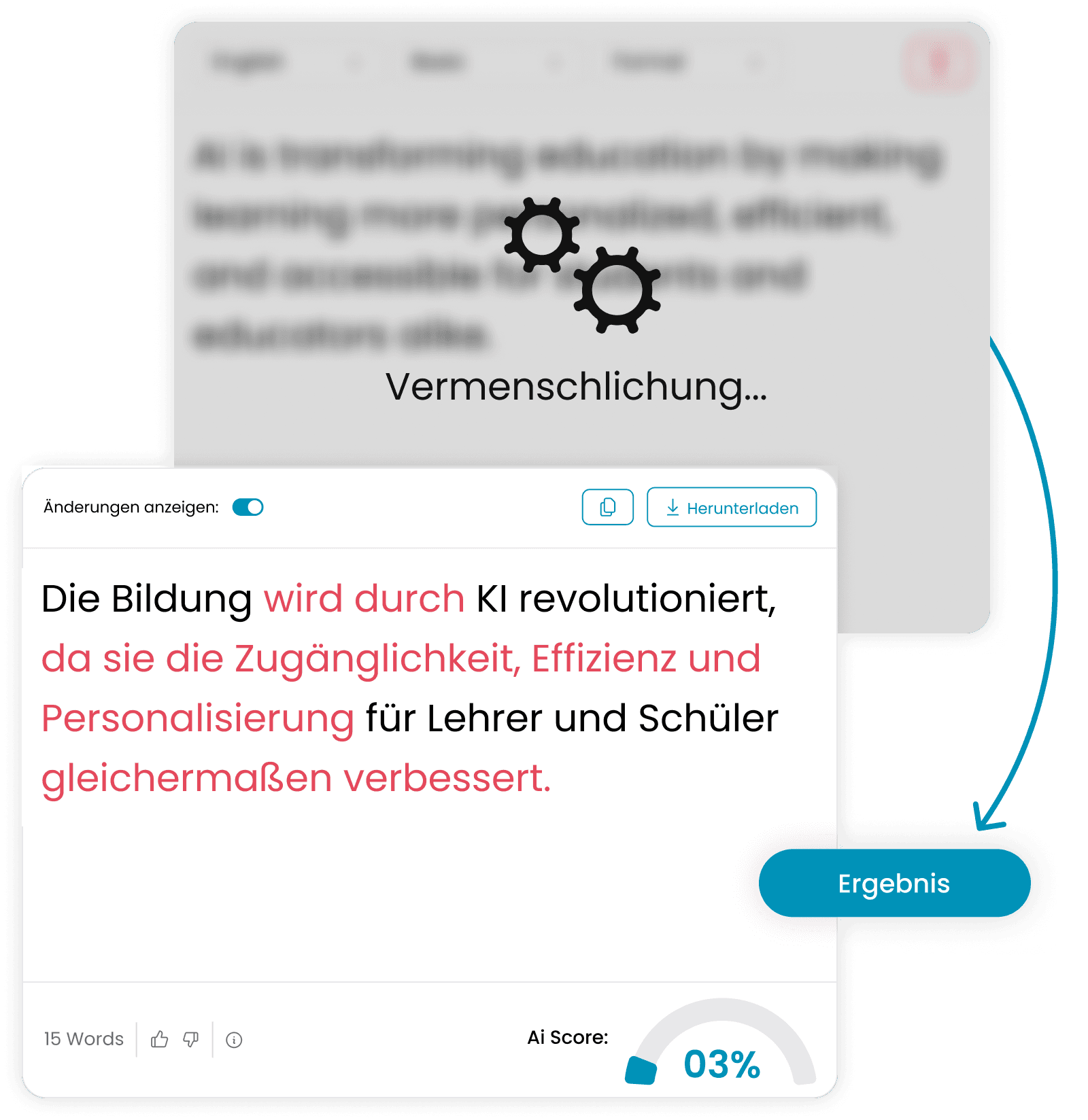 Erweiterte Humanisierungs-Engine