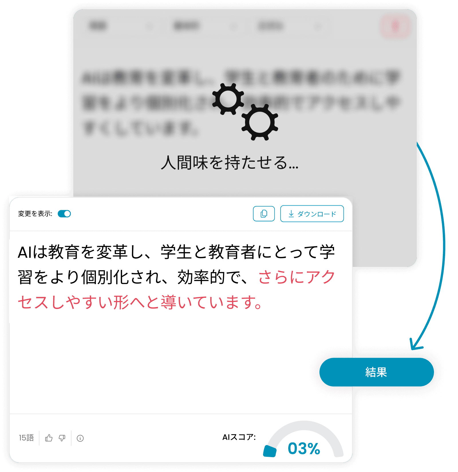 高度な人間化エンジン