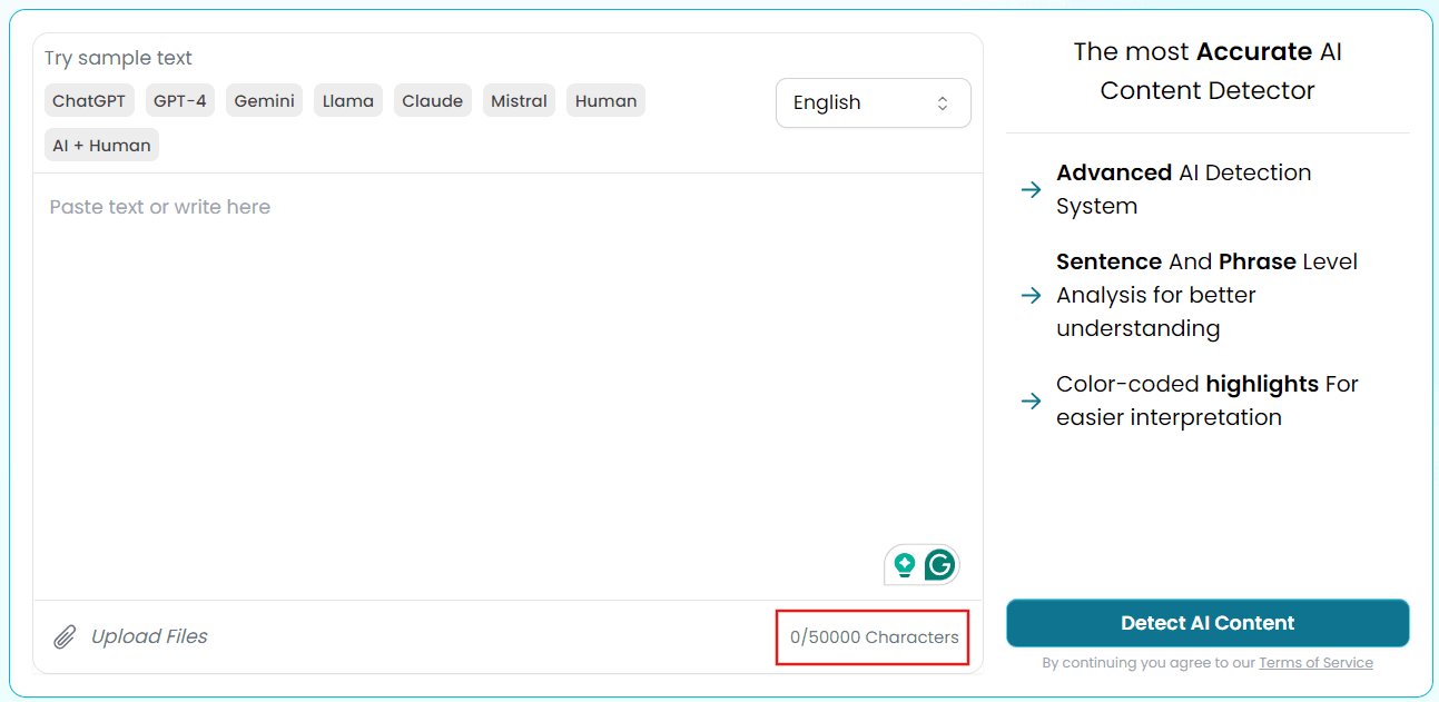 AI Text Detector