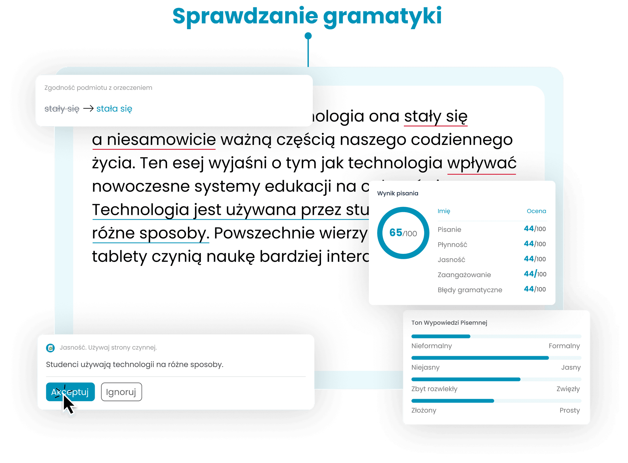 Narzędzie do sprawdzania gramatyki