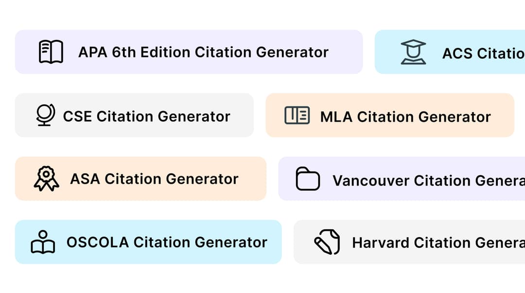 Citation Styles
